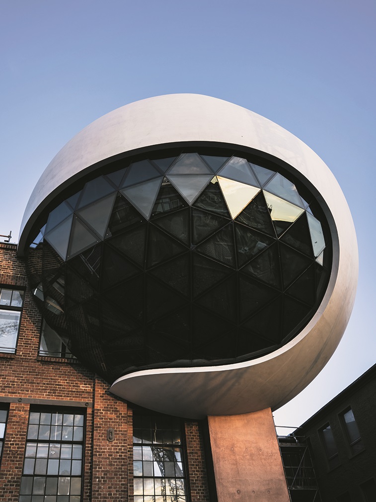 Die neue Niemeyer Sphere in Leipzig