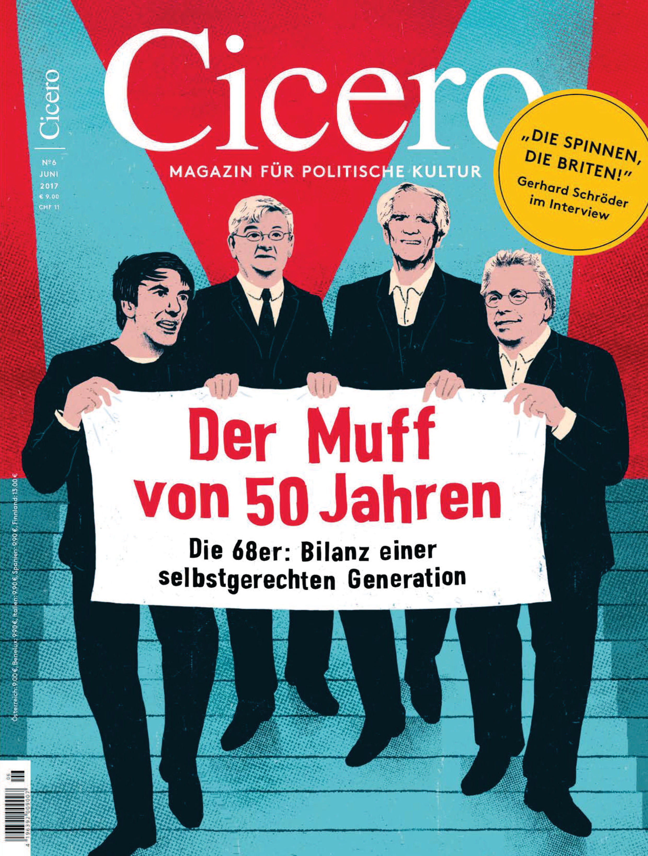 Cicero Cover der aktuellen Juni-Ausgabe