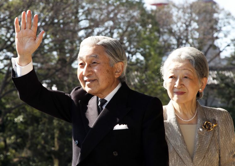 Japans Kaiser Tenno Akihito haben nur sehr wenige Staatschefs je persönlich getroffen