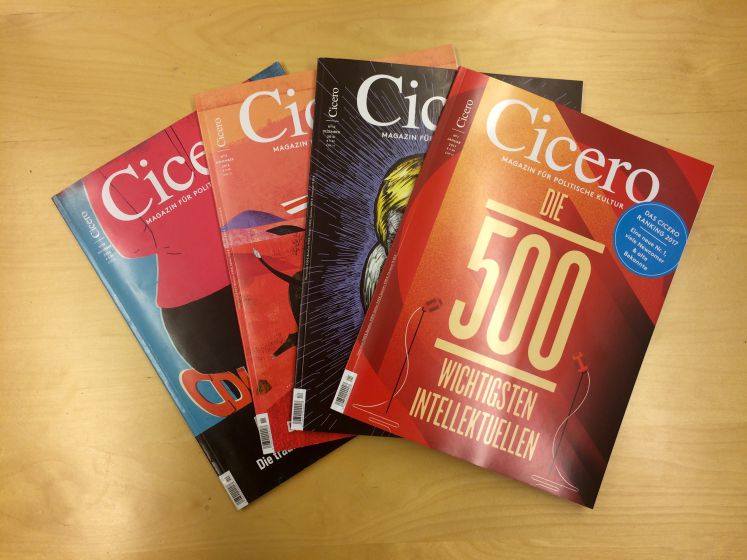 Die Cicero-Ausgaben der letzten Monate