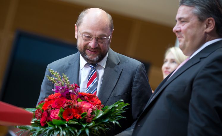 Martin Schulz und Sigmar Gabriel