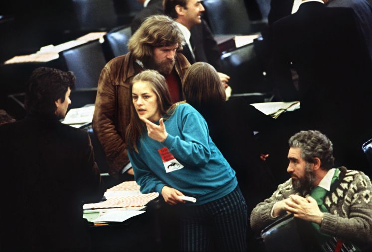Abgeordnete der Grünen im Bundestag 1983