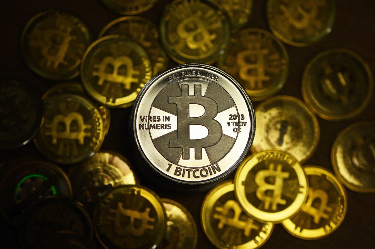 Bitcoins als Hartgeld dargestellt