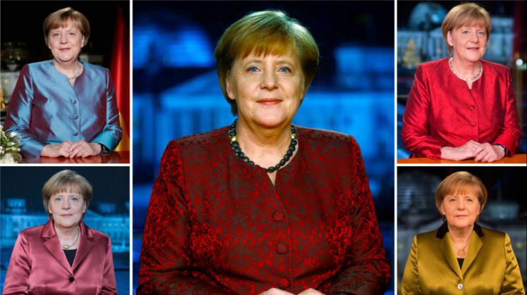 Merkel bei verschiedenen Ansprachen