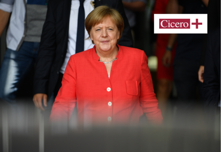 Bundeskanzlerin Angela Merkel (CDU) äußert sich bei der traditionellen Pressekonferenz vor der Sommerpause in der Bundespressekonferenz zu aktuellen Themen der Innen- und Außenpolitik