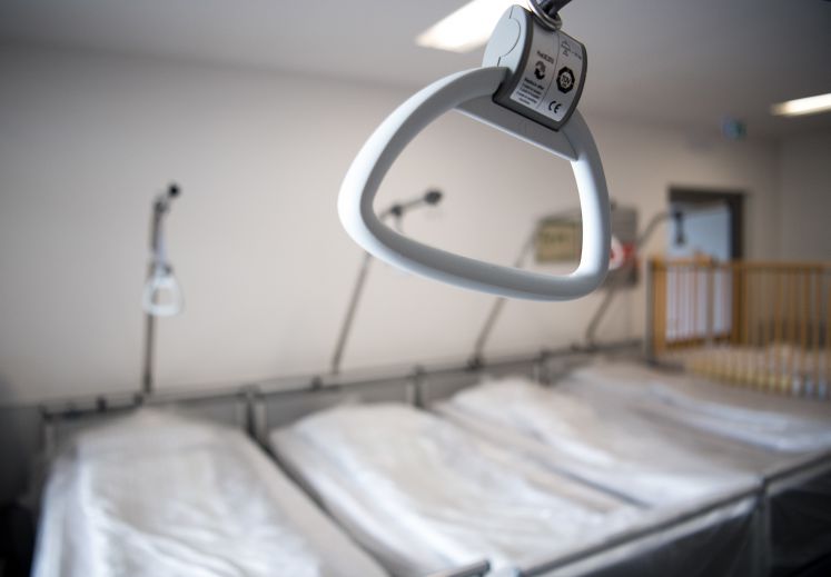 Betten einer Pflegestation