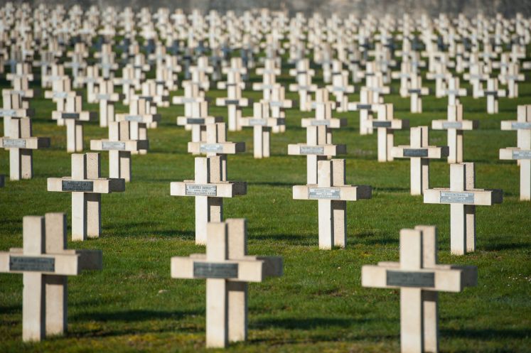 Grabstätte der Schlacht von Verdun im Ersten Weltkrieg