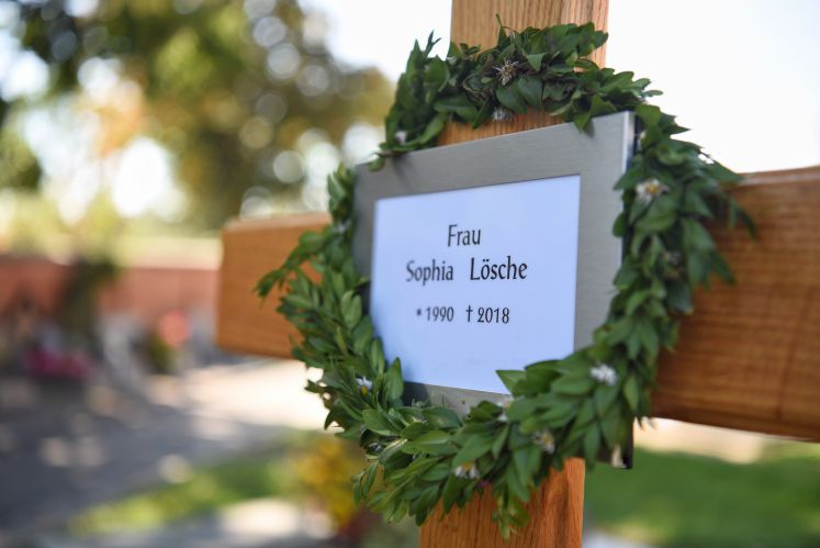 Im September wurde Sophia auf dem Friedhof der evangelischen Katharinenfriedhof im bayerischen Amberg beerdigt