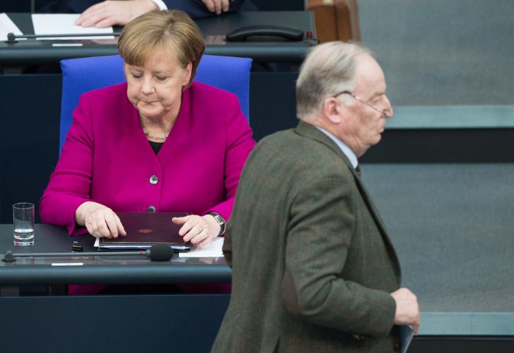 Merkel und Gauland
