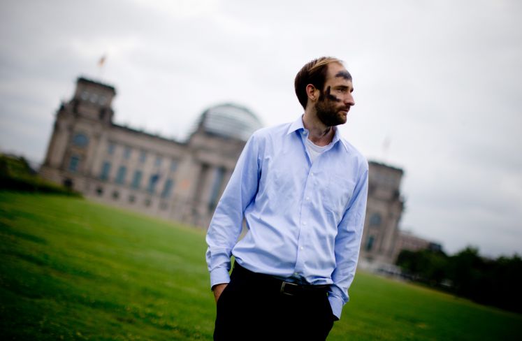 Philipp Ruch, Leiter des „Zentrums für politische Schönheit“