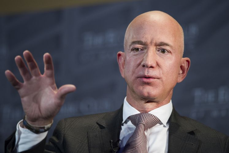 Der reichste Mann der Welt: Amazon-Gründer Jeff Bezos 