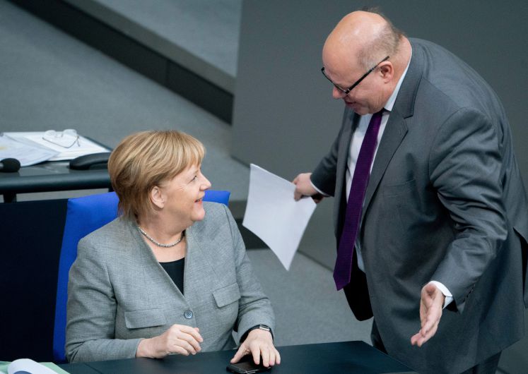 Angela Merkel und Peter Altmaier