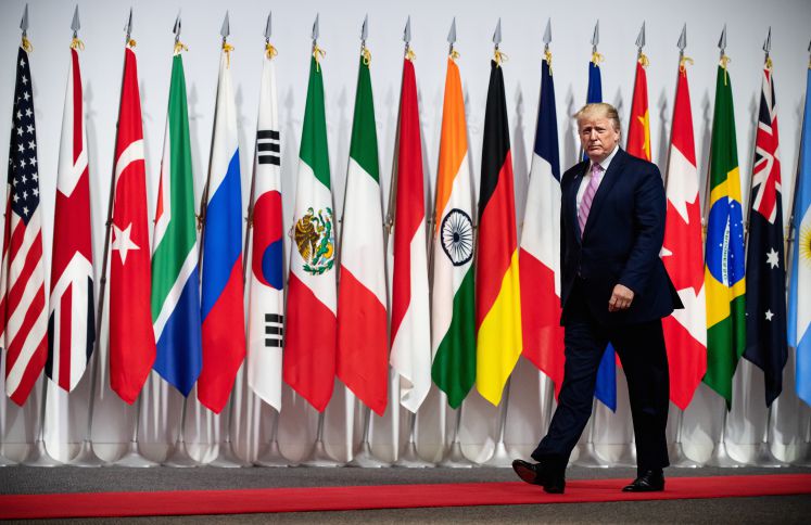 Donald Trump beim G20-Gipfel in Osaka
