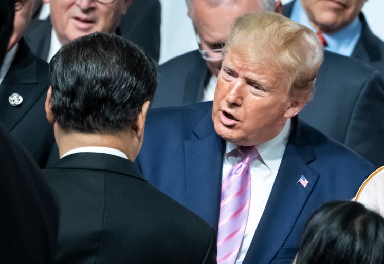 Xi Jinping, Präsident von China, und Donald Trump, Präsident der Vereinigten Staaten von Amerika