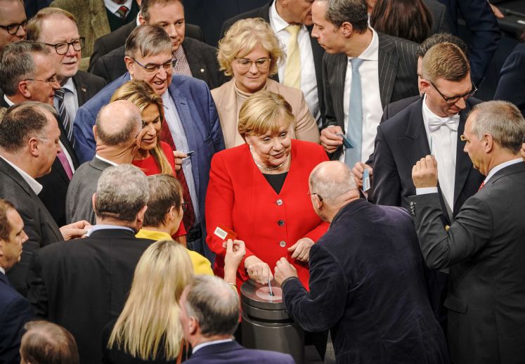 Angela Merkel beim CDU-Bundesparteitag 