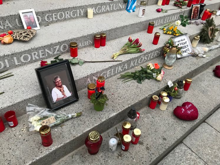 Das Mahnmal für die Opfer des Terroranschlags am Berliner Breitscheidplatz 