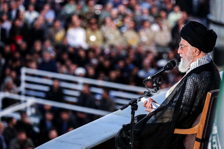Irans geistiges Oberhaupt Ayatollah Ali Chamanei 