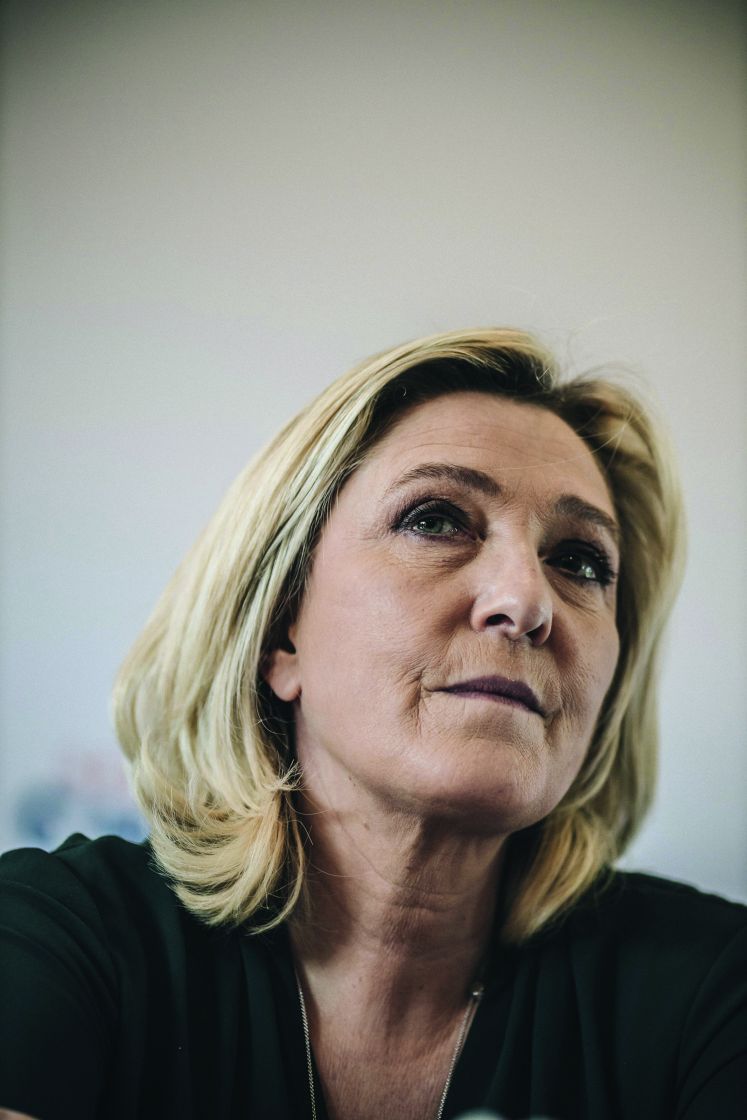 Porträtfoto von Marine Le Pen