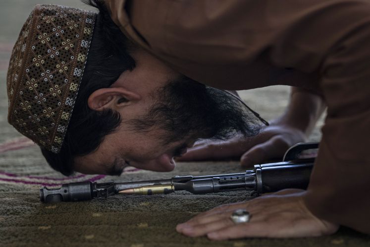 Taliban betet