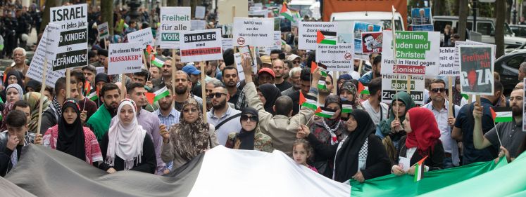 Anti-israelische Demonstration Al-Kuds-Tag 2017 Berlin
