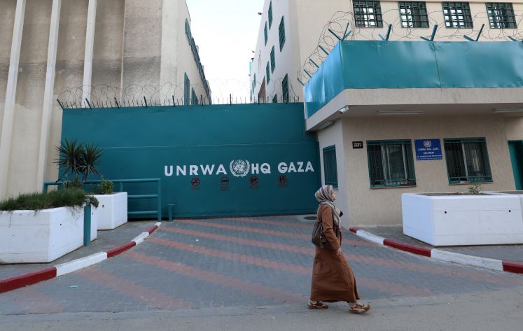 UNRWA-Hauptquartier in Gaza