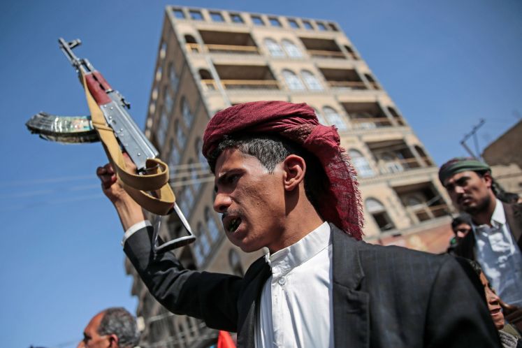 Anti-saudische Kundgebung im Jemen