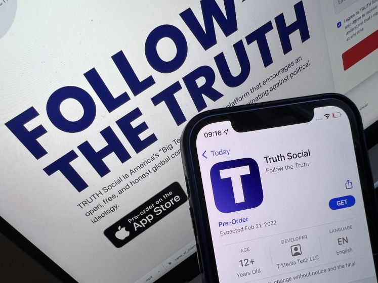 Social-Media-App „Truth Social“