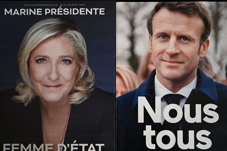 Macron und Le Pen