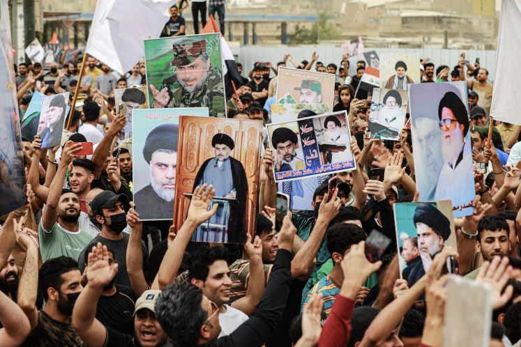 Demonstration in Bagdad