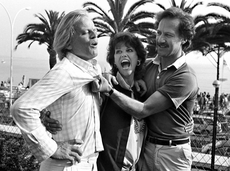Klaus Kinski, Claudia Cardinale und Werner Herzog