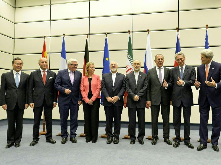 Die Außenminister von sechs Weltmächten und Teherans in Wien: Iran bleibt eine „virtuelle Atommacht“.