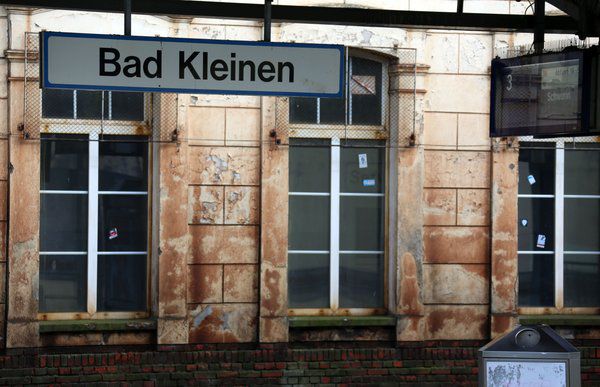Der Bahnhof Bad Kleinen in Mecklenburg-Vorpommern: Hier kamen vor 20 Jahren zwei Menschen ums Leben