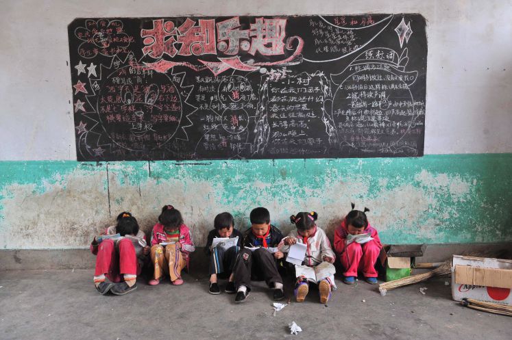 Diese chinesischen Landkinder könnten bald die Fachkräfte sein, die Amerika so sehr braucht