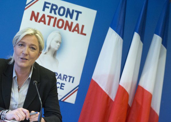 Front-National-Chefin Marine Le Pen hält von der EU-Integration gar nichts