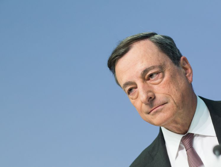 Der EZB-Chef steckt in der Zwickmühle