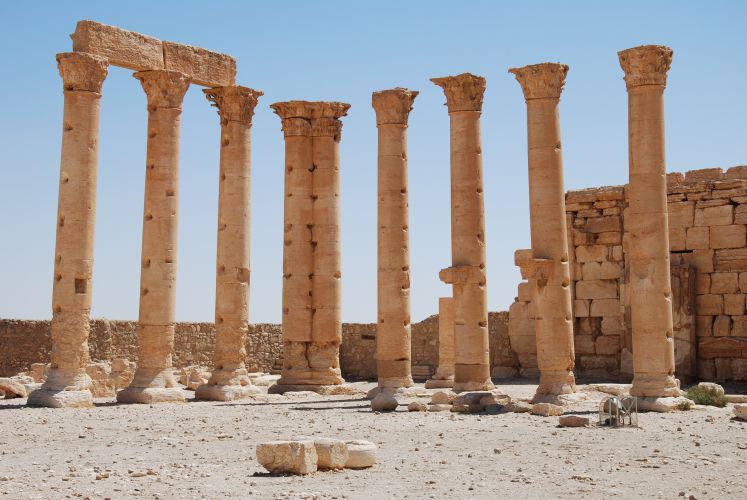 Palmyras Ruinen gehören zum Unesco-Weltkulturerbe