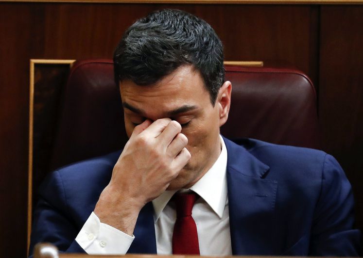 Der sozialdemokratische Präsidentschaftskandidat Pedro Sánchez ist erneut gescheitert.