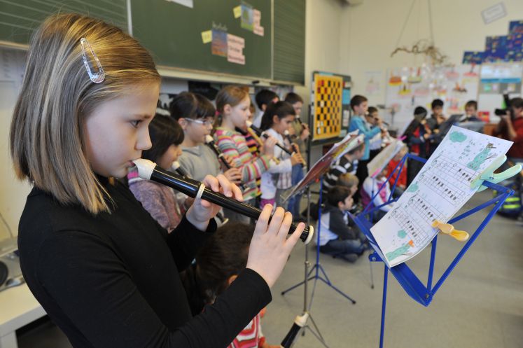 Der Musikunterricht an Schulen ist derzeit dürftig
