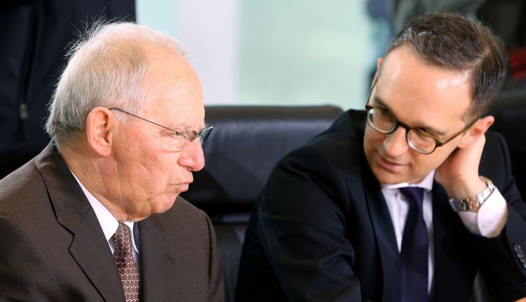 Fragwürdig: Wolfgang Schäuble (l.) und Heiko Maas fordern die Herausgabe der „Panama Papers“