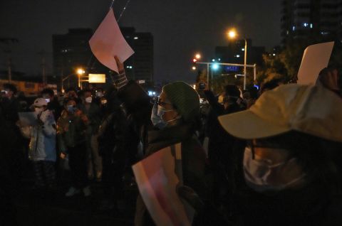 Corona-Proteste in Peking