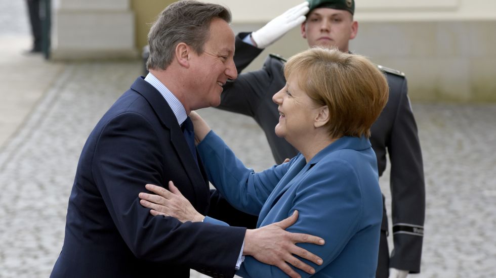 Der britische Premier David Cameron und Bundeskanzlerin Angela Merkel