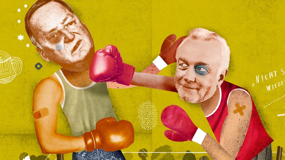 Der Cicero-Titel im Juli 2016: Ein Boxkampf zwischen Alexander Gauland und Wolfgang Kubicki