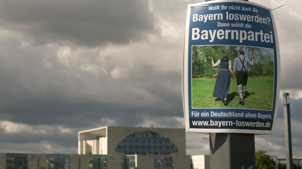 Wahlplakat der Bayernpartei