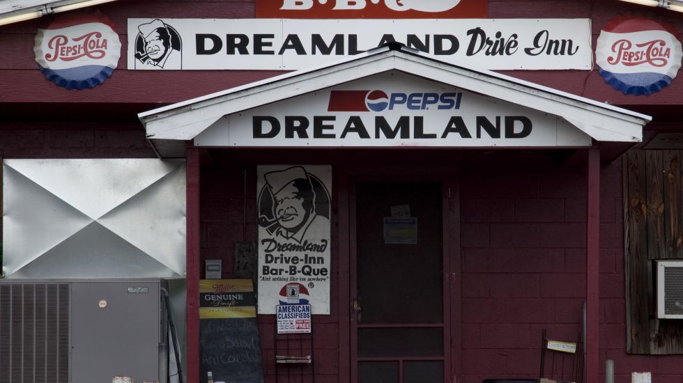 Das Restaurant "Dreamland" in Alabama 