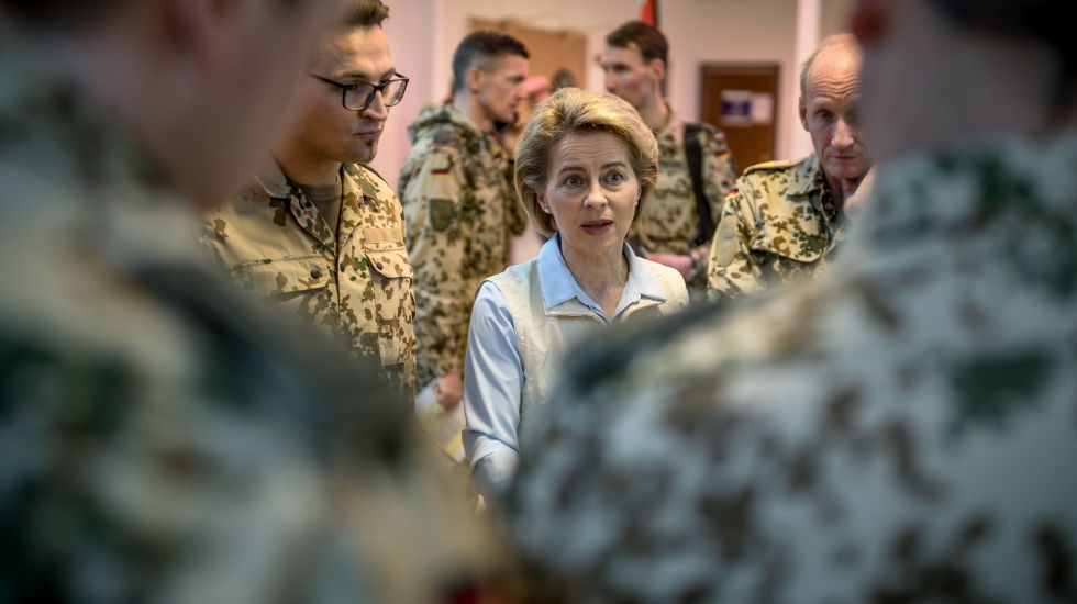 Verteidigungsministerin Ursula von der Leyen auf Truppenbesuch in Jordanien