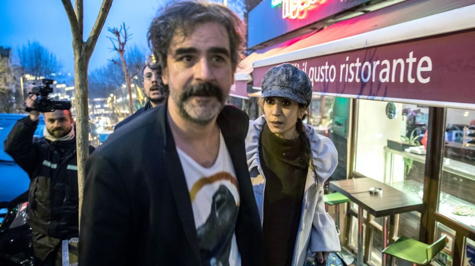 Deniz Yücel nach seiner Freilassung