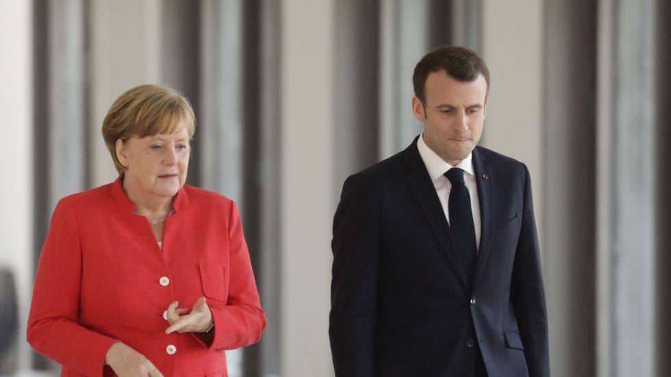 Merkel und Macron in Berlin