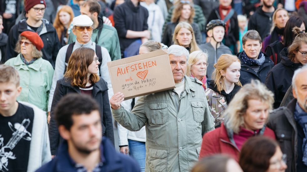 „Aufstehen“-Kundgebung in Berlin