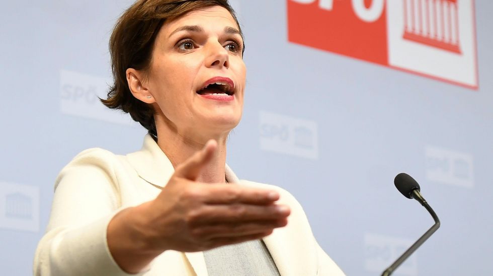 SPÖ-Parteichefin Pamela Rendi-Wagner am Donnerstag, 18. Oktober 2018, während einer PK anl. einer Sitzung des SPÖ-Präsidiums in Wien