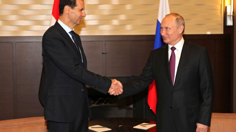 Baschar al-Assad Wladimir Putin